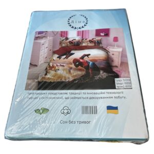 Цей комплект постільної білизни називається «Діма» і має дизайн із зображенням Людини-павука. №7